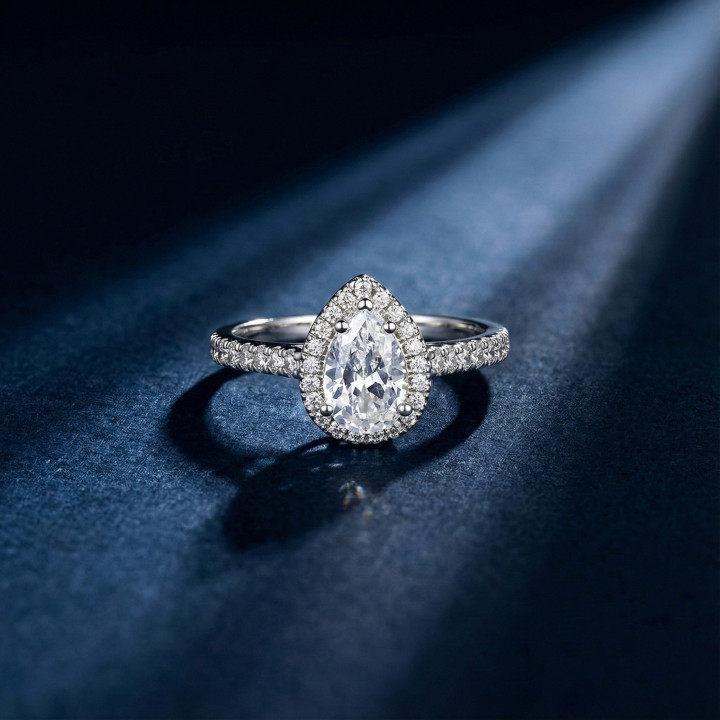 Bague Belove Belle avec zirconiums