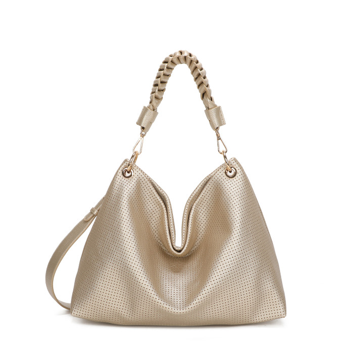 Shopper Bag with detailed handle