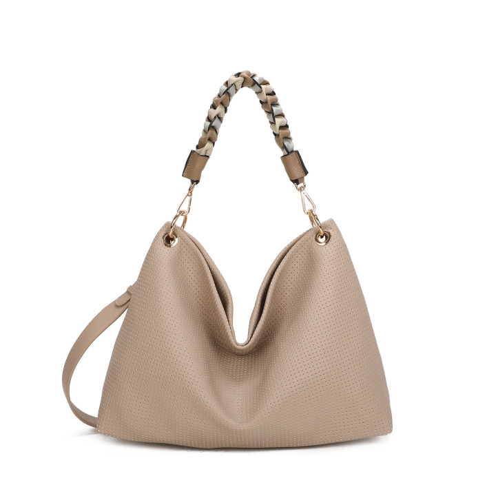 Shopper Bag with detailed handle