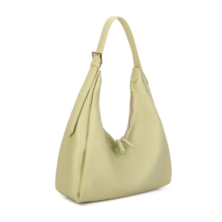 Boat-style shoulder bag