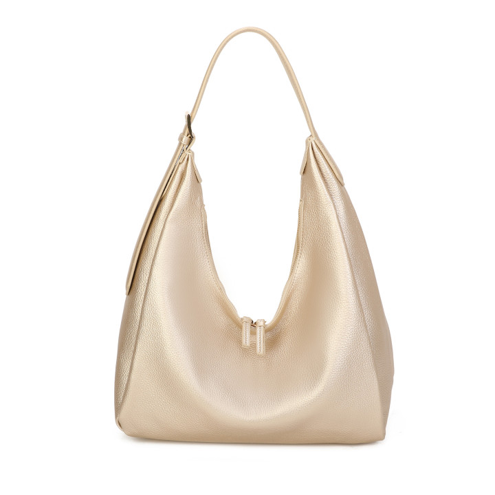 Bolso de hombro estilo barco