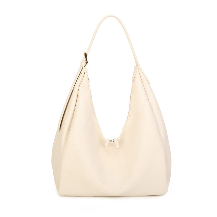 Boat-style shoulder bag