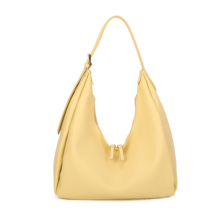 Boat-style shoulder bag