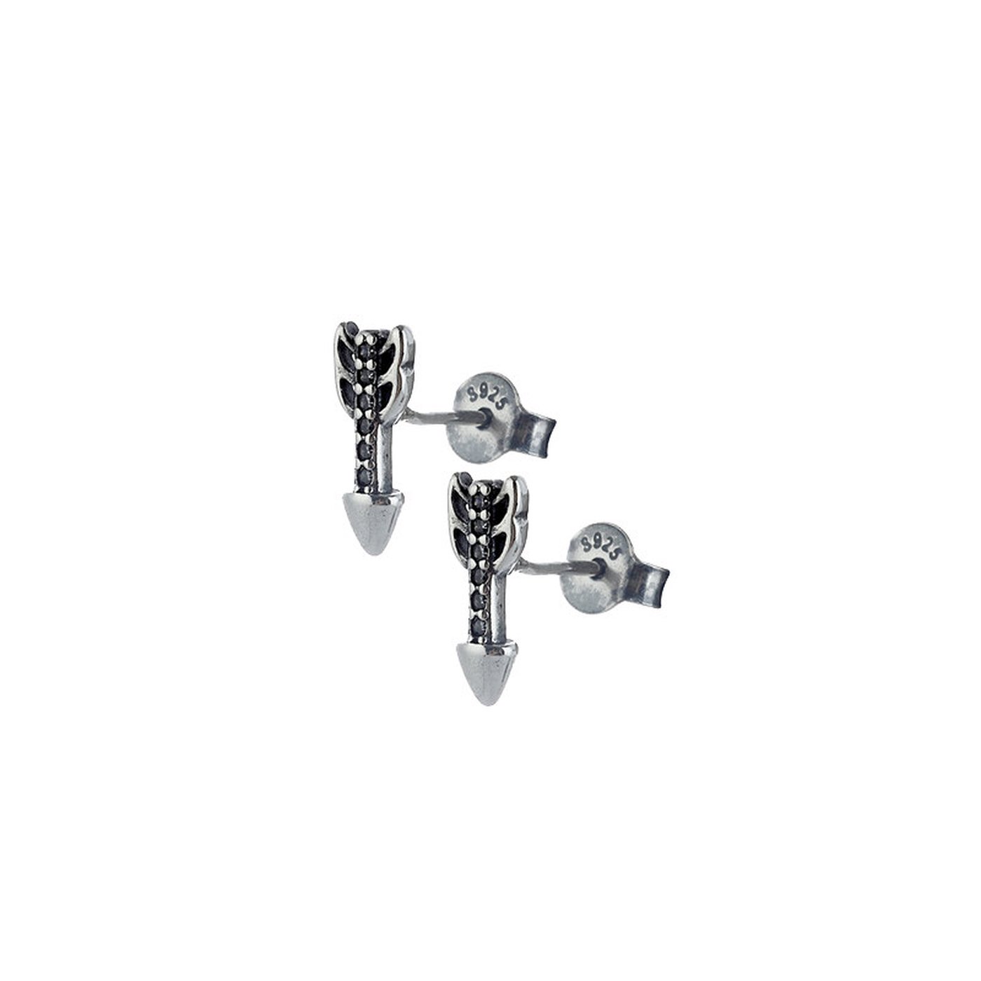 Luxury spike earrings with Cupid\'s arrow